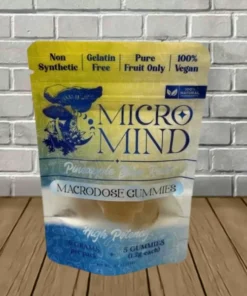Micro Mind High Potency Macrodose Mushroom Gummies 5ct