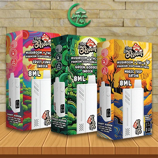 Viva La Shroom Mushroom + THCa Liquid Diamonds Disposable 8ml