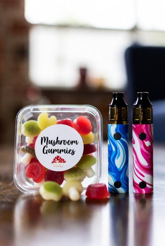 Mushroom Gummies vs Vapes